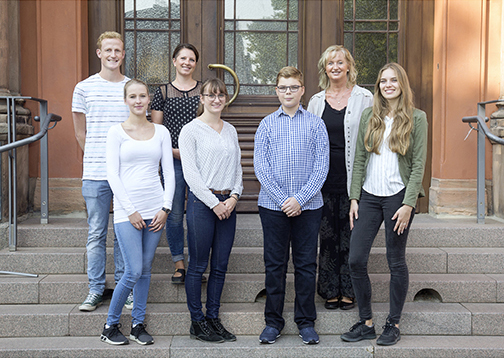 Begrüßung der neuen Auszubildenden 2018