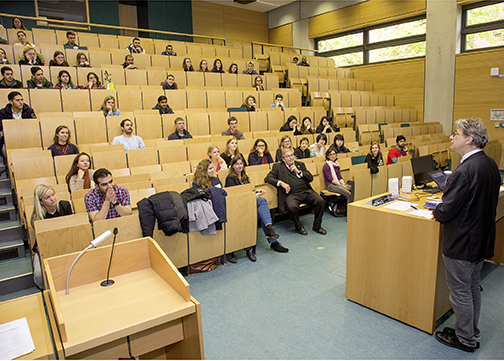 Begrüßung der Internationalen Studierenden