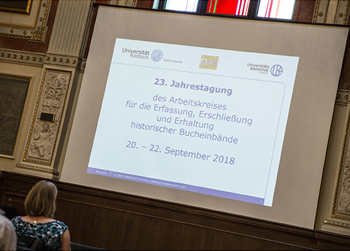 Tagung zu historischen Bucheinbänden