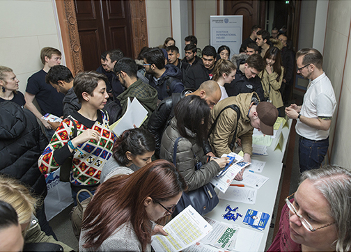 Begrüßung der internationalen Studierenden 2018