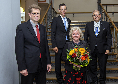 Rektor begrüßt neuen Leiter des IT- und Medienzentrums