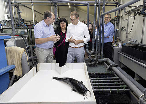 Patrick Dahlemann zu Besuch an der Uni Rostock