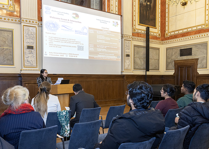 Empfang für indische Studierende 2025